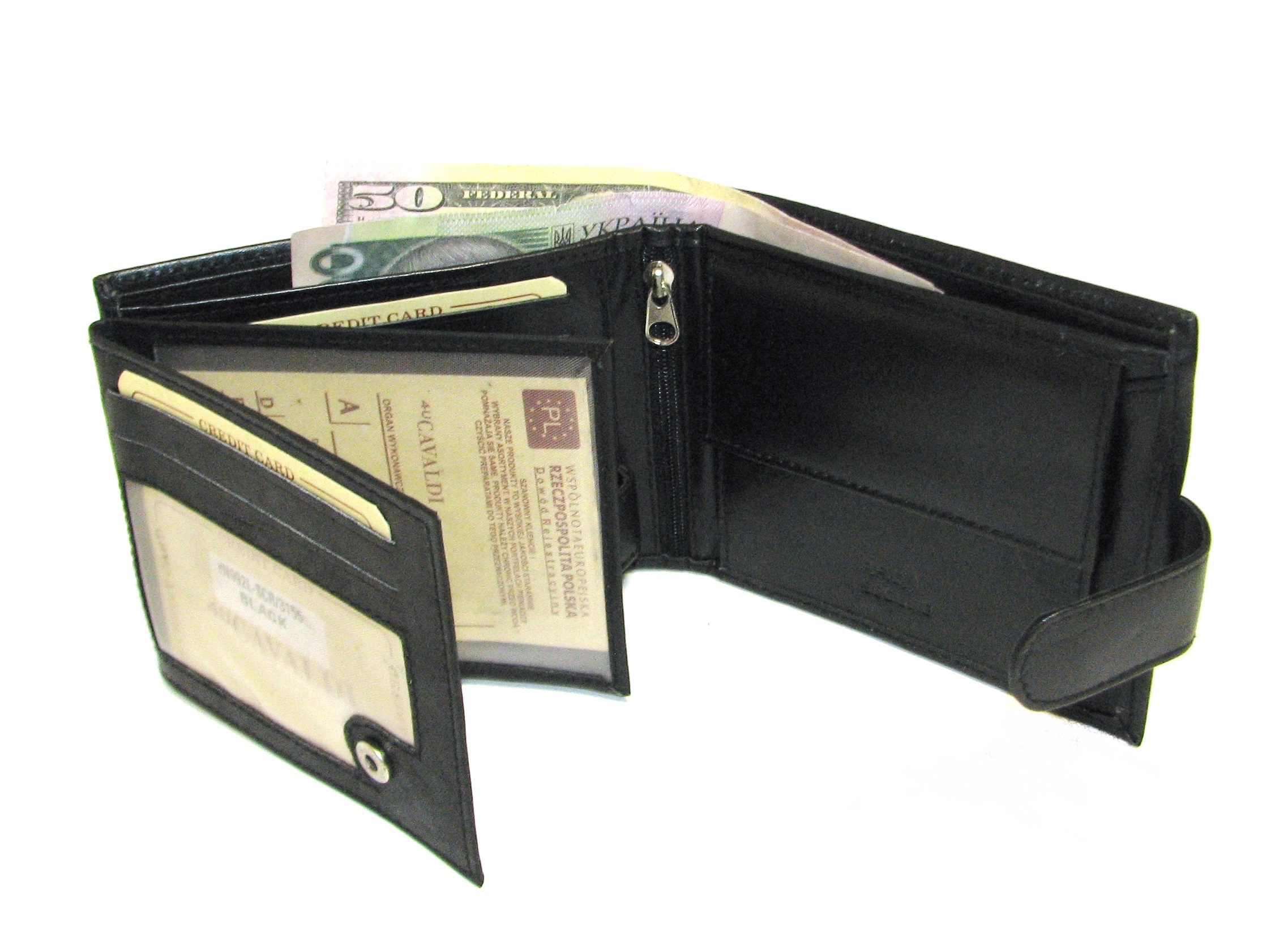 Кошелек мужской Cavaldi N992L-SCR-CAVALDI BLACK Кошелек мужской Cavaldi N992L-SCR-CAVALDI BLACK